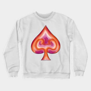 Proud Aces: Lesbian Crewneck Sweatshirt